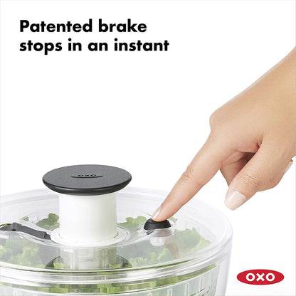 OXO Good Grips Salad Spinner - Efficient Herb & Lettuce Washer | Pack of 12 for Easy Meal Prep