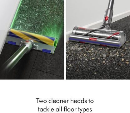 Dyson V15 Detect Cordless Vacuum Cleaner - Powerful Suction | Yellow/Nickel Finish