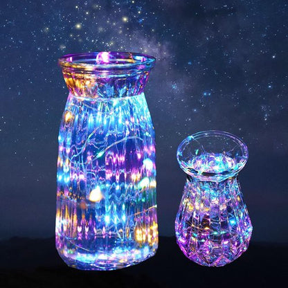 Mandiq Fairy Lights - 10ft Battery Operated String Lights with 30 LEDs | Flashing & Constant Modes, Multicolor
