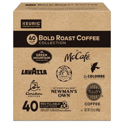 Keurig® Bold Roast Coffee Collection Variety Pack, Keurig Single Serve K-Cup Pods, 40ct