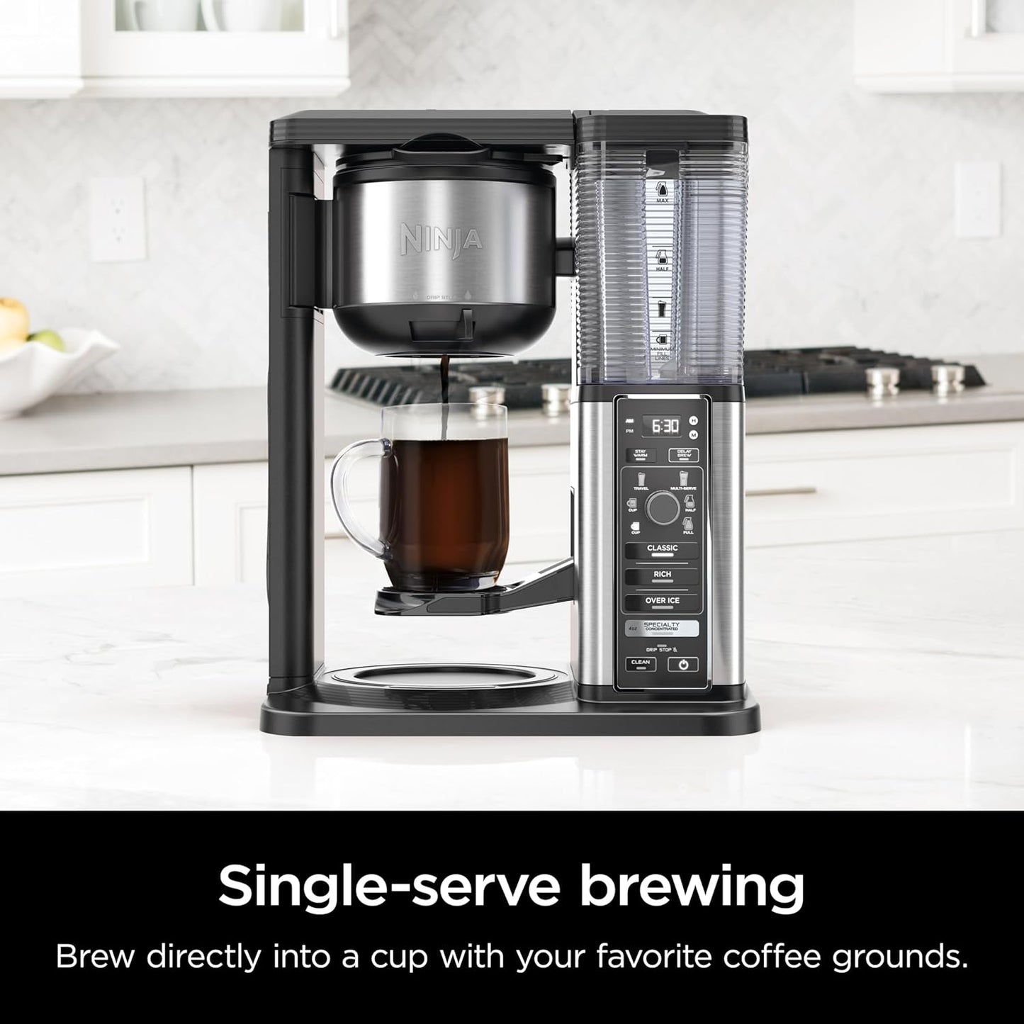 Ninja Specialty Coffee Maker - Brew Hot & Iced Coffee | 6 Styles, 10-Cup Carafe, Black