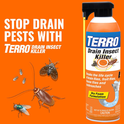 Terro Fruit Fly Traps - Indoor Use | 6 Pack with 270 Days of Lure Supply for Effective Pest Control