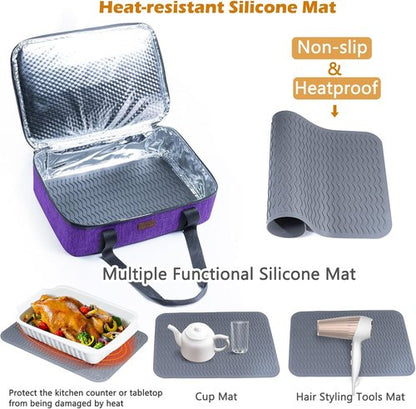 BAGSPRITE Insulated Casserole Carrier - Keep Food Hot or Cold | Fits 9" x 13" Baking Dish