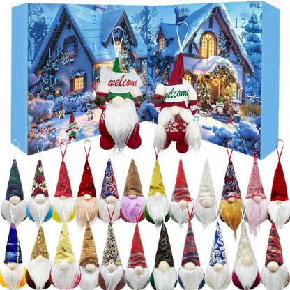 Gnomes Christmas Advent Calendar 2025 - 24-Day Collectible Gnome Figures & Decorations
