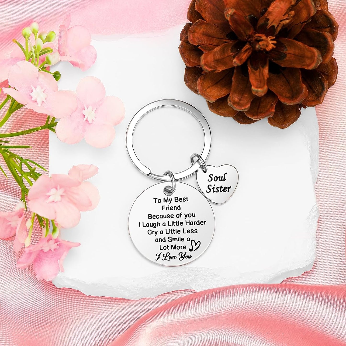 Regine Switzerland Best Friend Birthday Gifts - Unique Friendship Mug, Keychain, Candle & Bracelet for Women