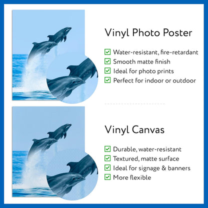 Skiennix Custom Poster Print - Personalized 11x17 Photo Prints | Upload Your Own Images