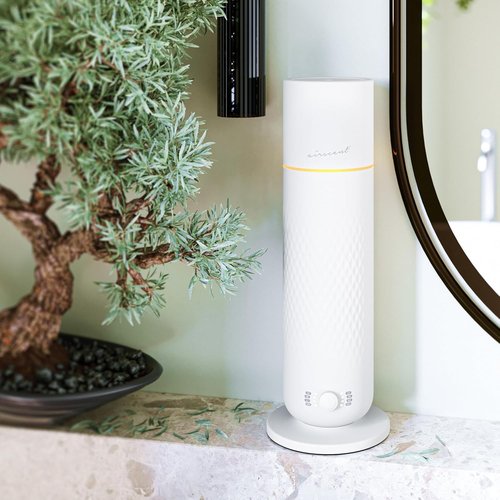 AirScent Waterless Diffuser - Cold Air Aromatherapy Diffuser for Homes & Offices - White - 4.05 Oz