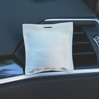 COCORRÍNA Scented Sachet Set - 3 Aromatic Bags in Sandalwood Rose, Clean Linen & White Lotus | Ideal Car Air Freshener Gift