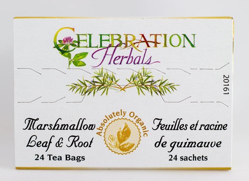 CELEBRATION HERBALS Marshmallow Leaf & Root Organic 24 Bag, 0.02 Pound
