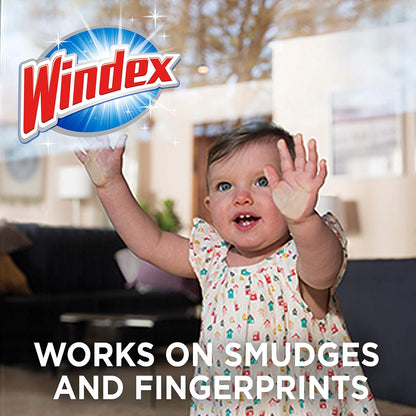 Windex Wipes - Pre-Moistened Glass & Surface Cleaning Wipes | Original Scent, 38 Count