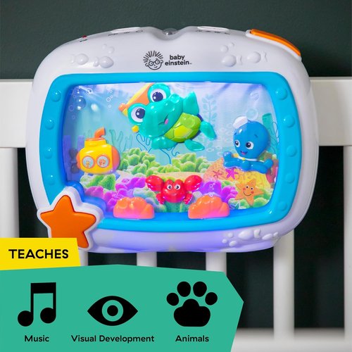 Baby Einstein Sea Dreams Soother - Musical Crib Toy & Sound Machine for Newborns and Up