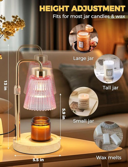 GODONLIF Candle Warmer Lamp - Dimmable with Timer | Perfect Birthday Gift for Women & Home Decor