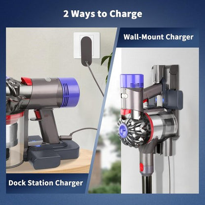 Dyson 8000mAh Replacement Battery - 21.6V Li-ion for V8 Animal, Absolute, Fluffy & Motorhead