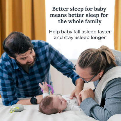 Yogasleep Hushh Portable White Noise Machine - 3 Soothing Sounds, Volume Control, Compact Design for Sleep & Meditation