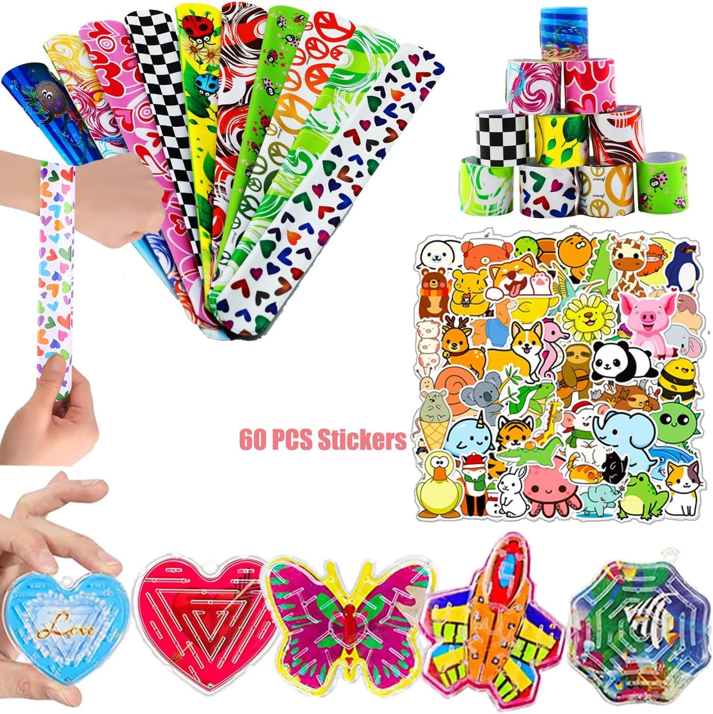 Party Favors for Kids by [Brand Name] - 124 Pack Goodie Bags & Treasure Box Toys | Perfect for Birthdays & School Rewards
