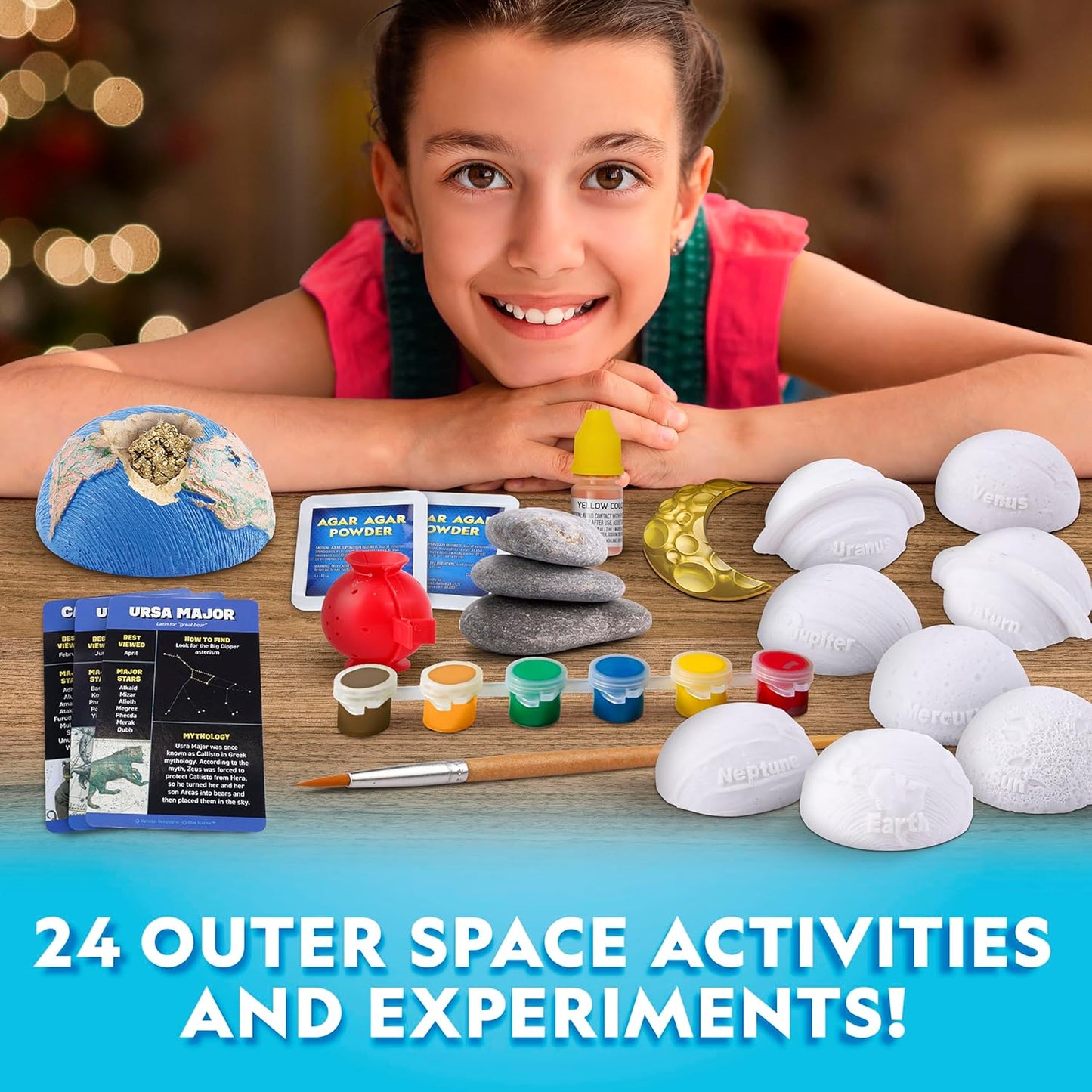 National Geographic 2026 Outer Space Advent Calendar - 24 Days of Space-Themed Fun for Kids