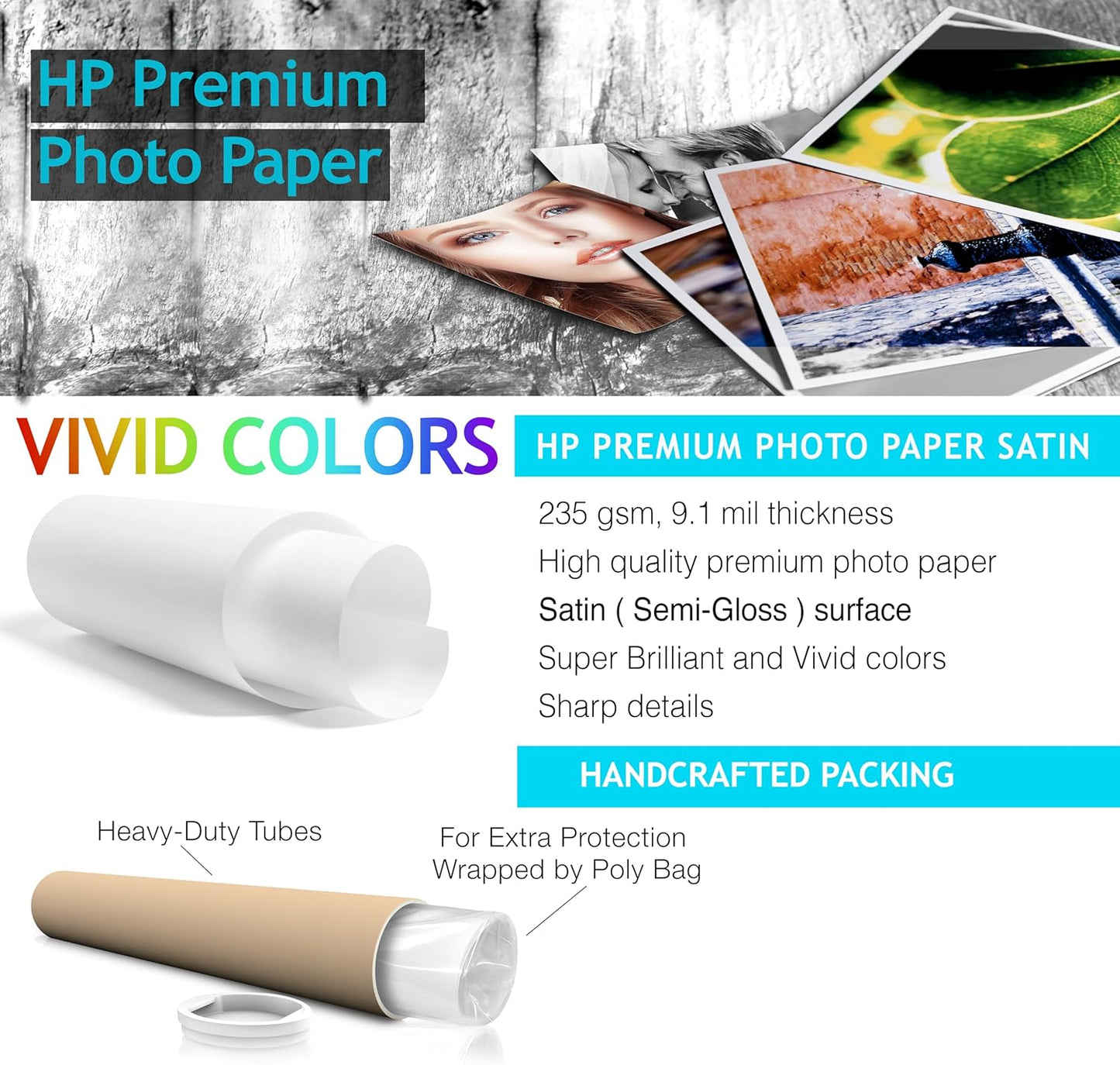 Pera Print Custom Personalized Photo Poster - Upload Your Image | Wall Art Print (8 x 10 Inches)