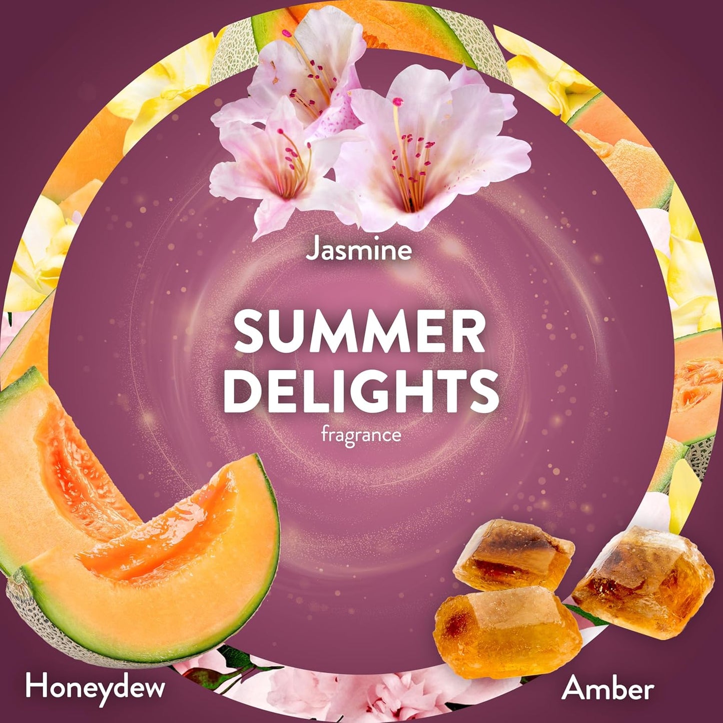 Air Wick Scented Oil Refill - Summer Delights | Eco-Friendly Air Freshener, 10ct