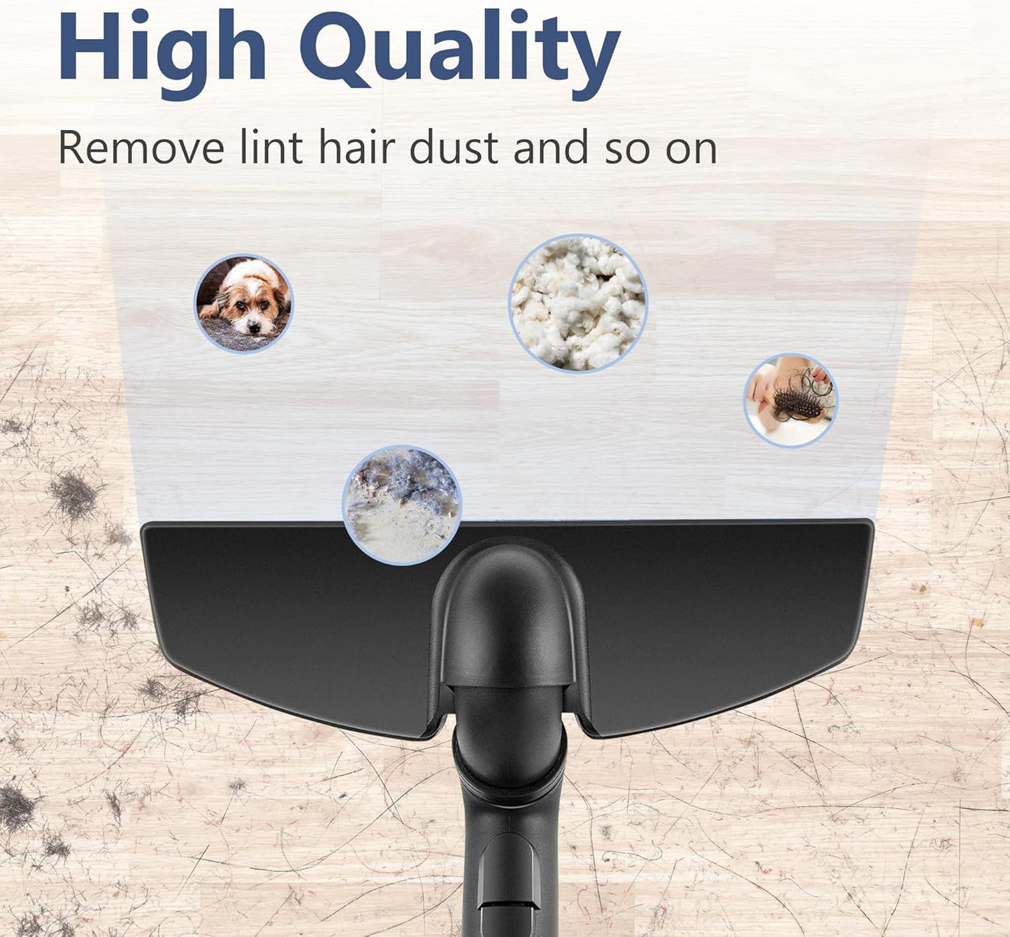 Miele HEPA Replacement Filters - 4-Pack Compatible with AirClean SF-HA 50 for S4, S5, S6, S8 Models