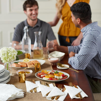 Vanity Fair Disposable Paper Napkins - 40 Count | Perfect for Entertaining and Events