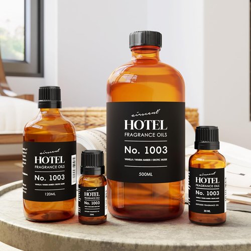 AirScent Hotel Diffuser Oil No. 1003 | Premium Asian Garden Inspired Fragrance - 10 mL Glass Bottle