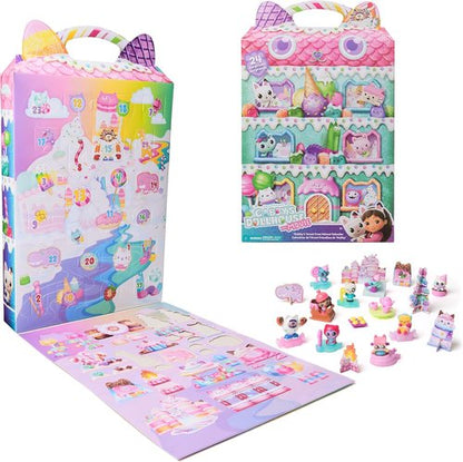 Gabby's Dollhouse Advent Calendar 2025 - 24 Cute Winter Surprises with Gabby Figure & Cat Friends for Kids 3+