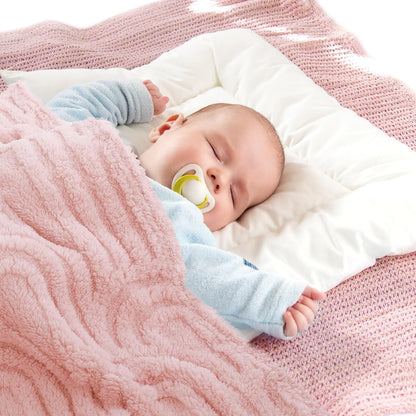 Skiennix 3D Boho Baby Blanket - Soft Unisex Receiving Blankets for Newborns & Toddlers | 32" x 24" Rainbow Design