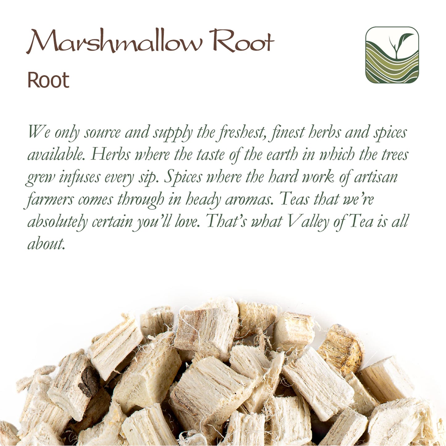 Organic Marshmallow Root Tea - Dried Marshmellow Root - Marshmallows Root Marshmello Root Marshmellow Root