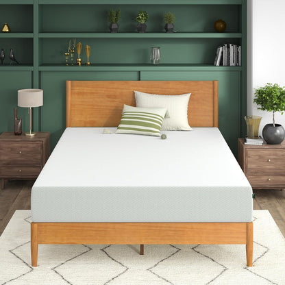 Zinus Memory Foam Mattress - 10 Inch Green Tea Infused Comfort | Queen Size