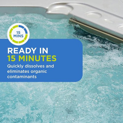 FROG Maintain Non-Chlorine Shock for Swim Spas - Easy Spa Maintenance | Single Dose Packets - 2 Pack