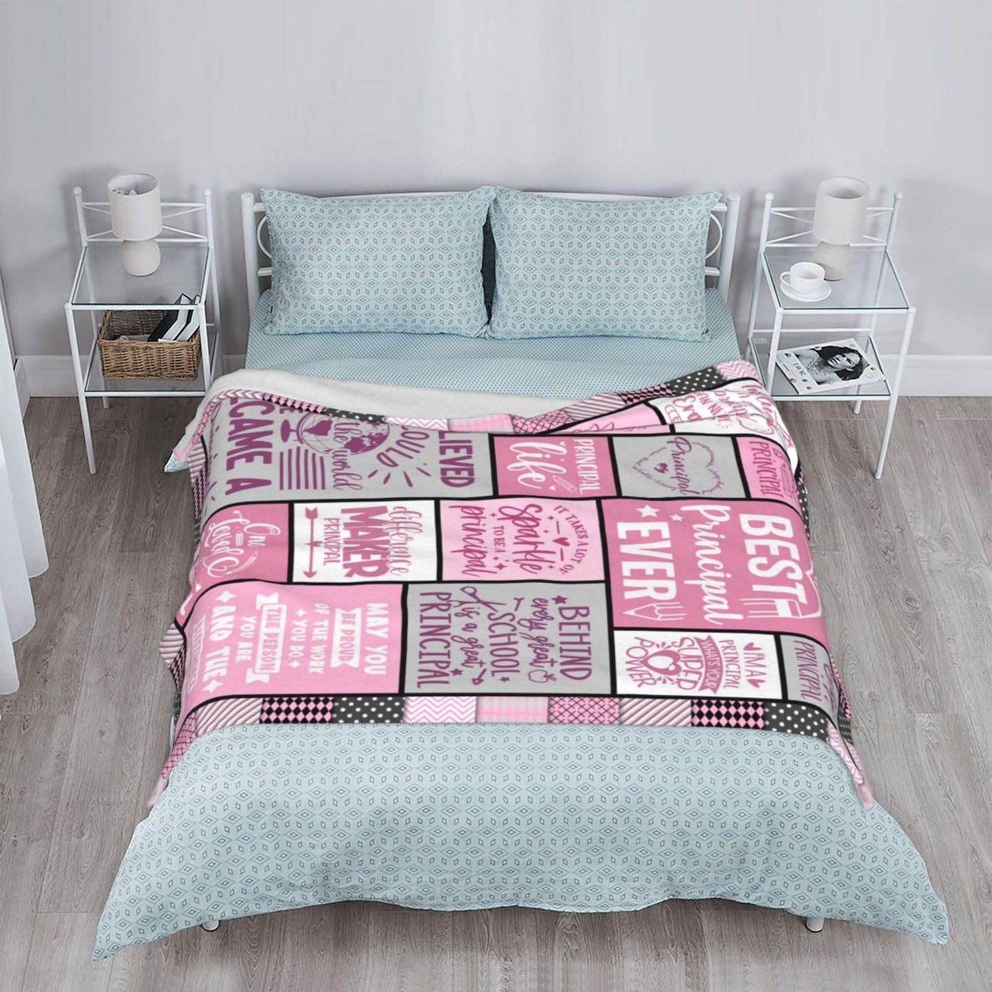 Principal Appreciation Gifts - Principal Gifts for Women - Principals Day Gifts - Gifts for Principal of School Female - Best Principal Retirement/Birthday Gifts Blanket 60" X 50"