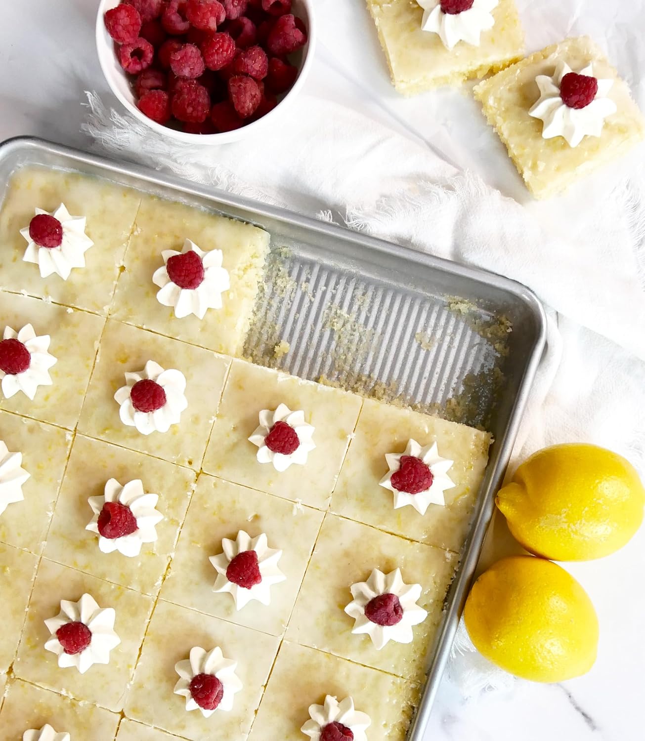 USA Pan Bakeware Nonstick Half Sheet Pan - Durable Aluminized Steel | Set of 2 Baking Sheets