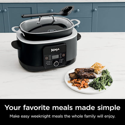 Ninja® 12-in-1 PossibleCooker™ PLUS - 8.5-Qt Multi-Cooker with Sous Vide & Proof | Nonstick, Oven Safe to 500°F | Black