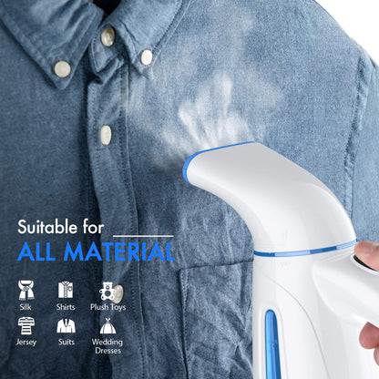 OGHom Steamer for Clothes, Handheld Clothing Steamer for Garment, 240ml Portable Travel Steam Iron (Only for 120V)