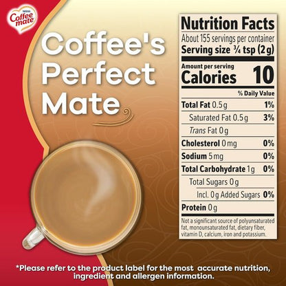 Coffee-Mate Original Powder Creamer - Creamy Flavor, Convenient 11 oz Pack of 4