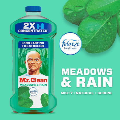 Mr. Clean All-Purpose Cleaner - Multi-Surface Cleaning Liquid for Home & Kitchen, 41oz