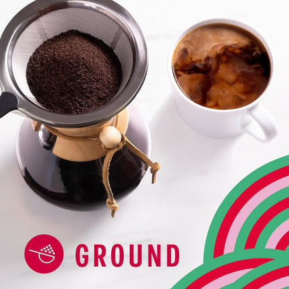 Starbucks Ground Coffee - Peppermint Mocha Flavor | 100% Arabica | Limited Holiday Edition, 6 Bags (11 Oz Each)