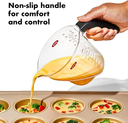 OXO Good Grips Angled Measuring Cup Set - Precision Measurement for Cooking | 3-Piece Set