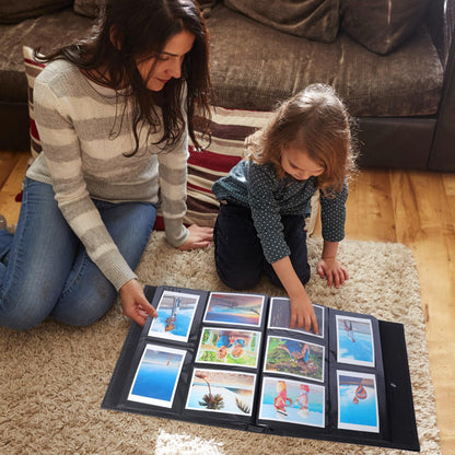 RECUTMS Photo Album 4x6 1000 Pockets Photos, Extra Large Capacity Family Wedding Picture Albums Holds 1000 Horizontal and Vertical Photos (Blue)