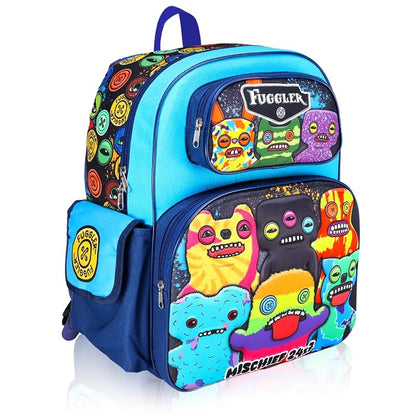 Fuggler Kids Backpack Bundle – 16-Inch School Bag with Water Bottle & Stickers