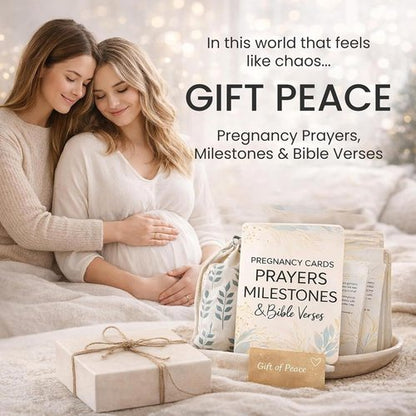 Lumont Pregnancy Essentials Gift Set - Must-Have Items for First-Time Moms | Prayer Cards & More