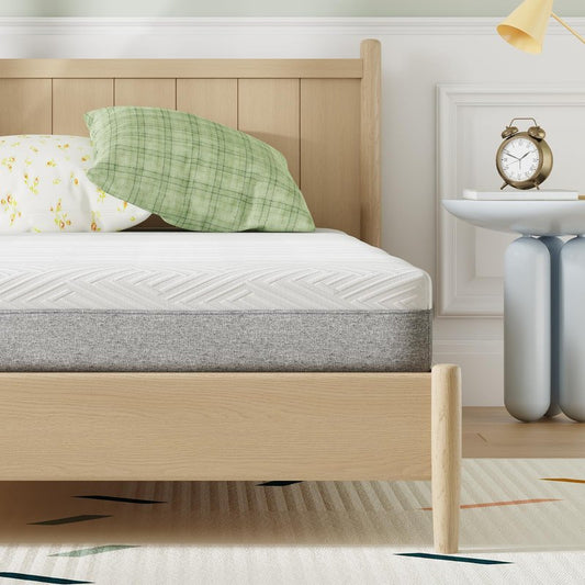 Novilla Twin Size Mattress, 6 Inch Twin Mattress for Kids, Gel-Infused Memory Foam Mattresses in a Box for Pain Relief & Enhanced Support & Cooling Sensation, CertiPUR-US Certified