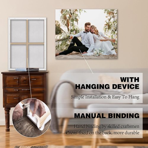 Custom Canvas Prints by [Brand Name] - Personalized 8x10 Framed Photo Gifts | Ideal Wall Art for Home Decor