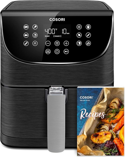COSORI Pro Gen 2 Air Fryer - 5.8QT Capacity, Sleek Design, 13 One-Touch Functions & Recipes, Black