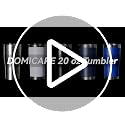 Black 20oz Stainless Steel Insulated Travel Tumbler with Lid - Pack of 4