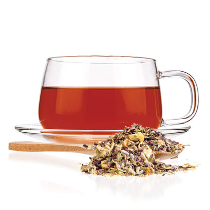 Tealyra - Night Time Detox - Lavender - Chamomile - Hibiscus - Licorice - Wellness Herbal Loose Leaf Tea - Digestive - Relaxing - Caffeine Free - All Natural - 112g (4-ounce)