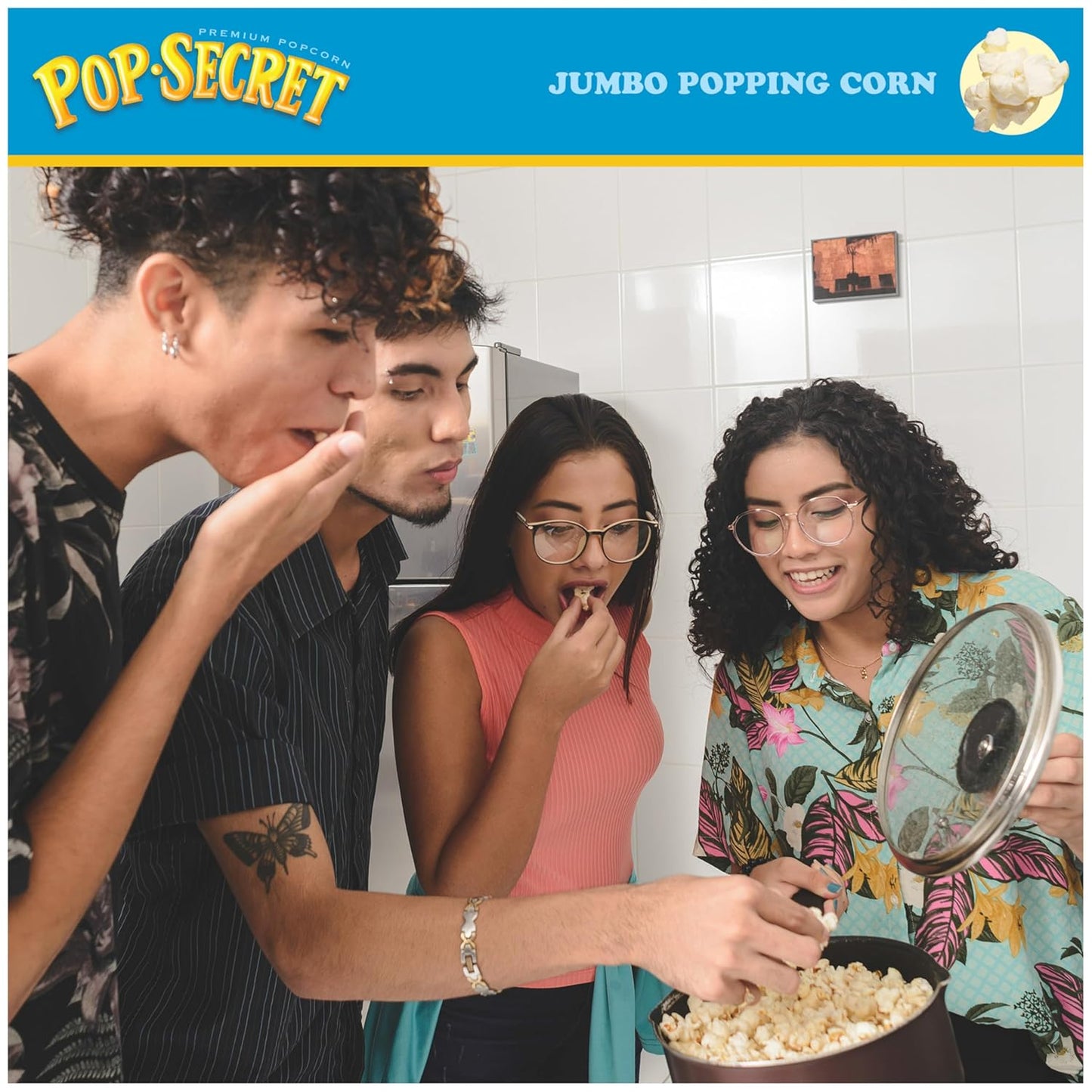 Pop Secret Jumbo Popcorn Kernels - 30 Oz Jar for Perfect Movie Night Snacks