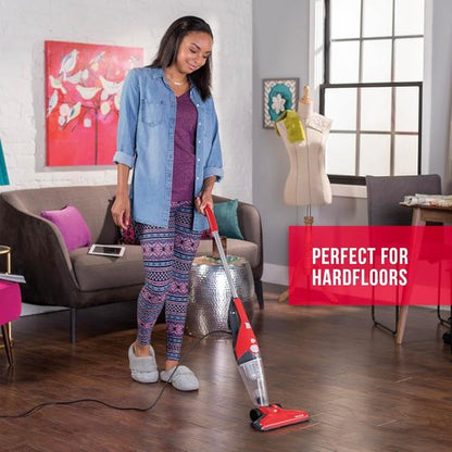 Dirt Devil Simpli Stik Plus 3-in-1 Vacuum Cleaner - Lightweight & Bagless for Small Spaces | Ideal for Dorms & Apartments
