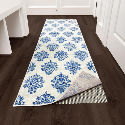 Veken Non-Slip Runner Rug Pad - Thick Gripper for Hardwood & Tile Floors | 2.5x9 Ft Anti-Skid Mat