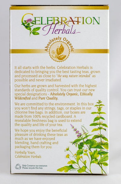 CELEBRATION HERBALS Marshmallow Leaf & Root Organic 24 Bag, 0.02 Pound